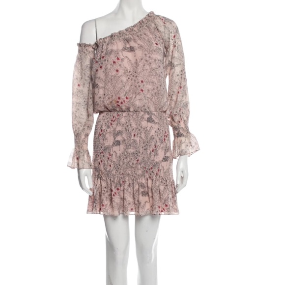 Alexis Royce Mini Dress in Misty Rose Size S - Picture 1 of 13